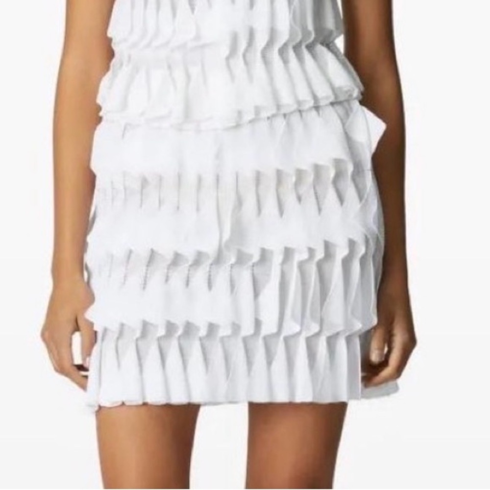 Missoni White Textured Knit Skirt